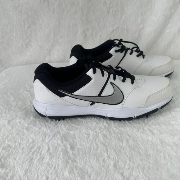 Nike Mens Nike Durasport 4 Golf Shoes - White & Black - Size 11W - Picture 3 of 10
